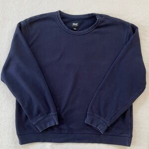 Everlast Sport Sweatshirt Mens XL Navy Blue‎ Crewneck Fleece Pullover